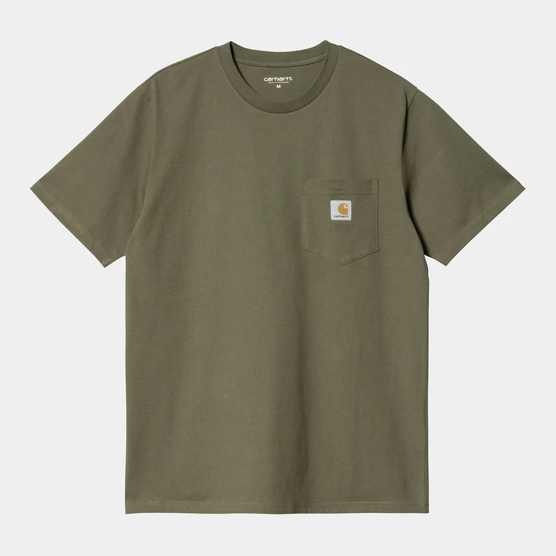 Carhartt WIP Kortärmad fick-T-shirt för män - Seaweed