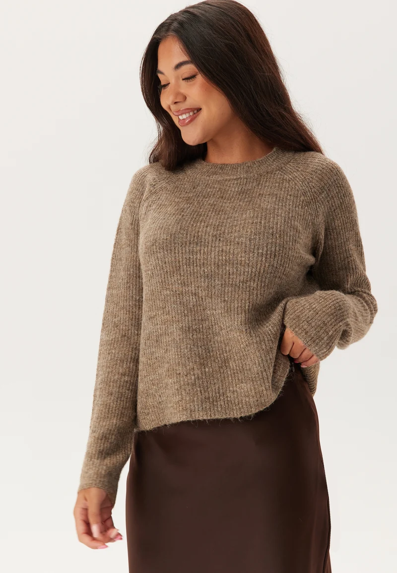 Ellen LS O-Neck Knit