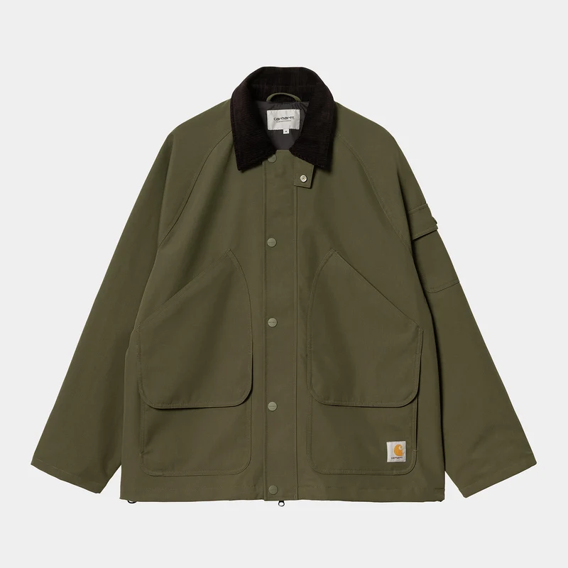 Carhartt WIP Clarton jacka för män - Office Green