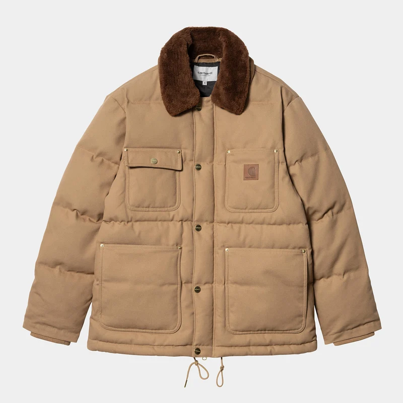 Carhartt WIP Herr Rayley Jacka - Peanut