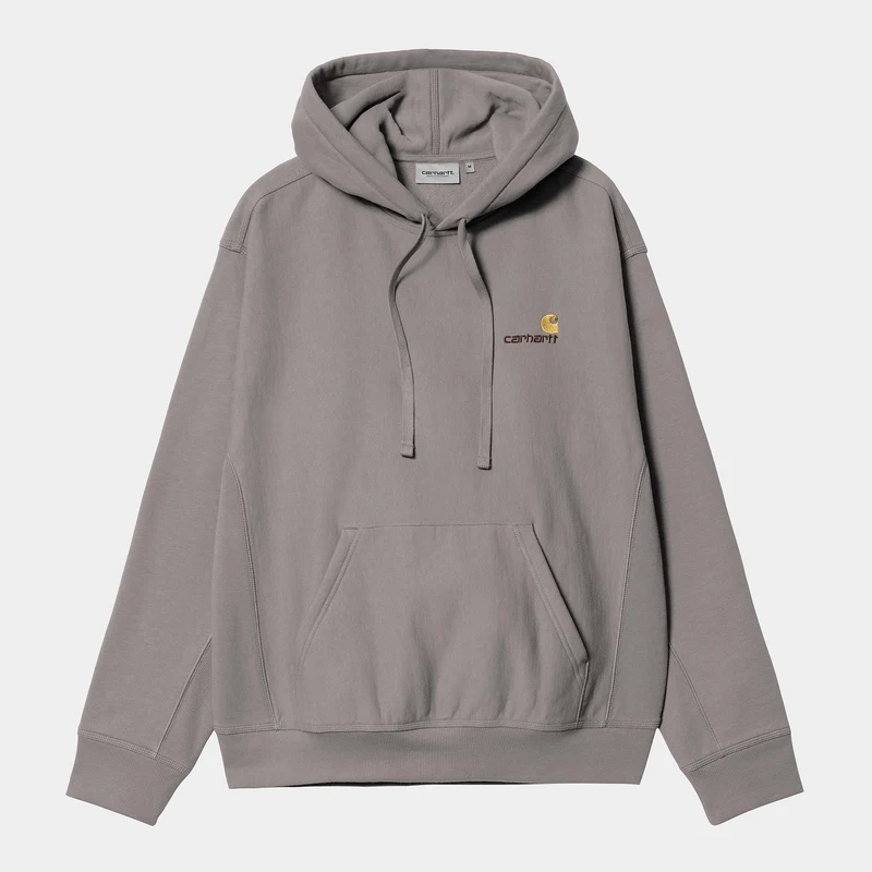Carhartt WIP Herr American Script Hoodie - Yosemite