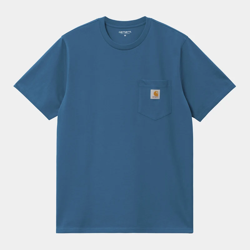 Carhartt WIP Pocket T-shirt för män - Sodalite