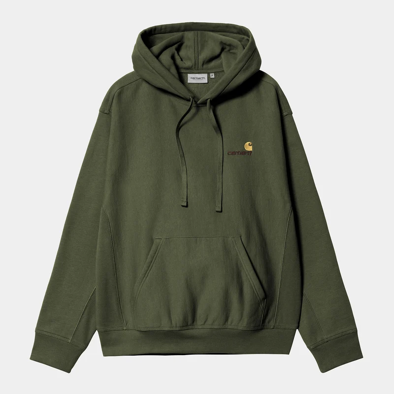 Carhartt WIP Herr American Script Hoodie - Dragon