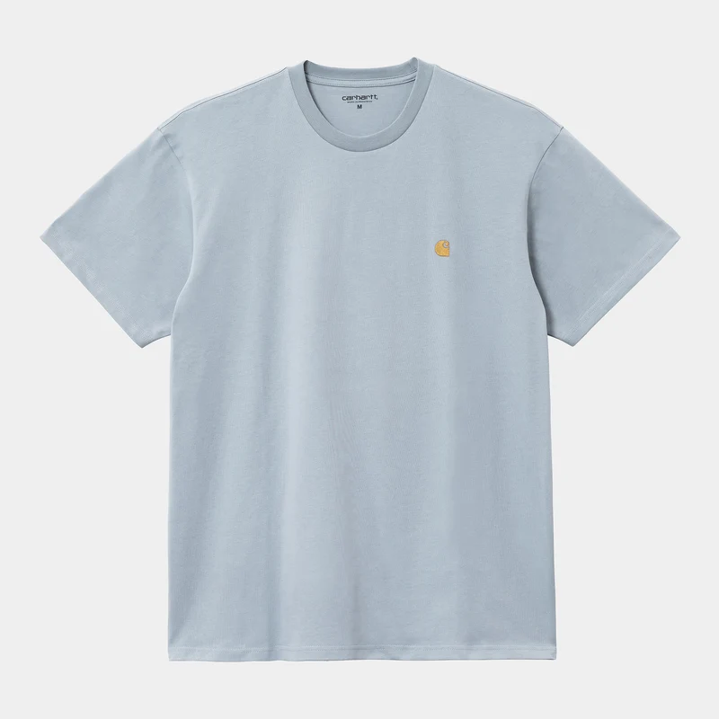 Carhartt WIP Chase kortärmad t-shirt för män - Icarus