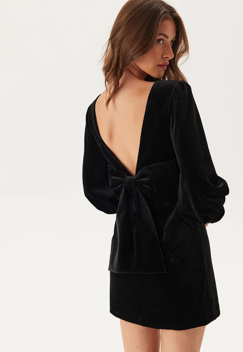 Josilyn Velvet Bow Back Mini