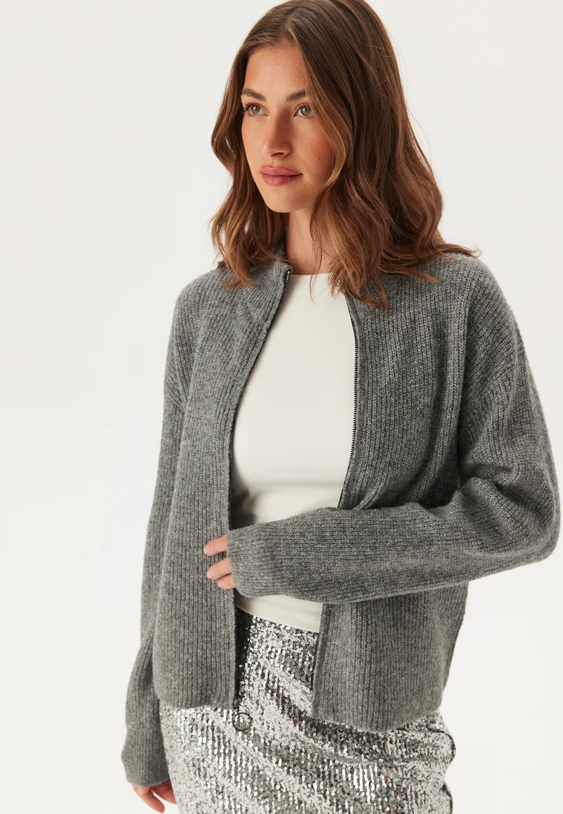 Onltokyo L/S ZIP CARDIGAN KNT