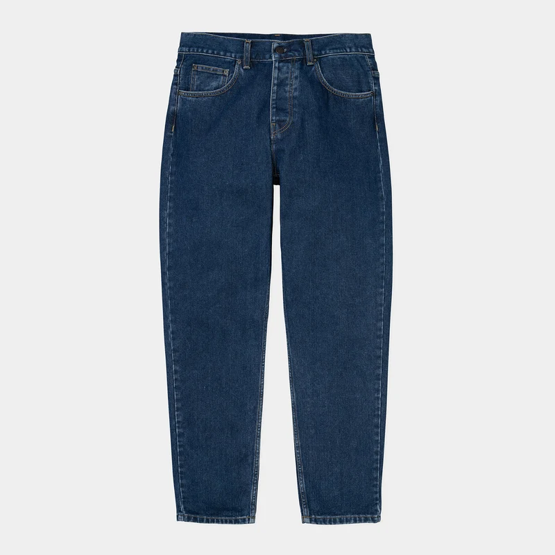 Carhartt WIP Herr Newell Byxa - Blå stentvättad