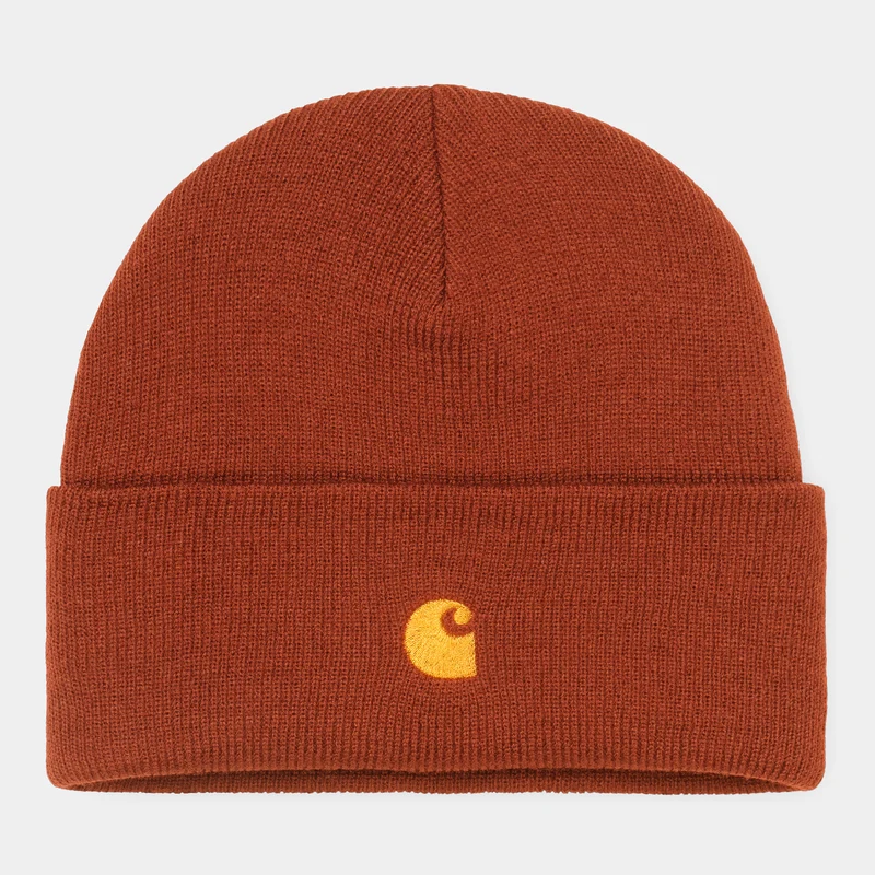 Carhartt WIP Unisex Chase Beanie - Copperton / Guld