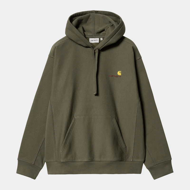 Carhartt WIP Herr American Script Träningströja - Växt