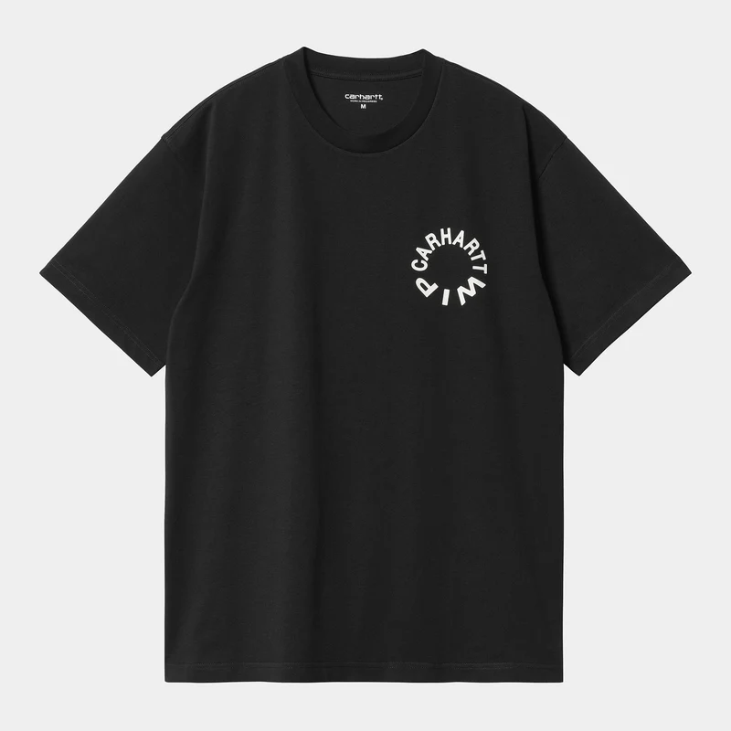 Carhartt WIP Herr Work Varsity T-Shirt - Svart / Vax