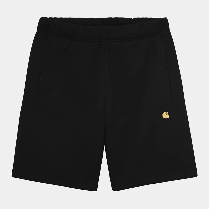 Carhartt WIP Män Chase Sweat Short - Svart