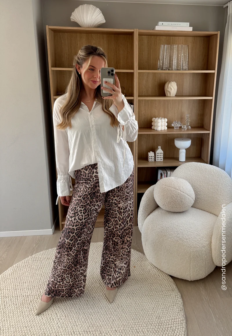 Soft Wide Trousers