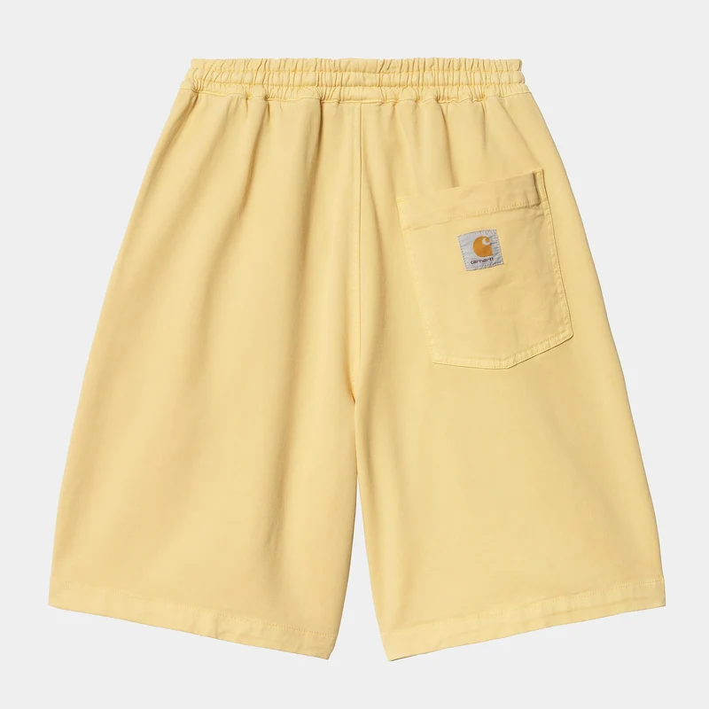 Carhartt WIP Floyde Dewey Stretch Twill Shorts Herr | Air Yellow Garment Dyed