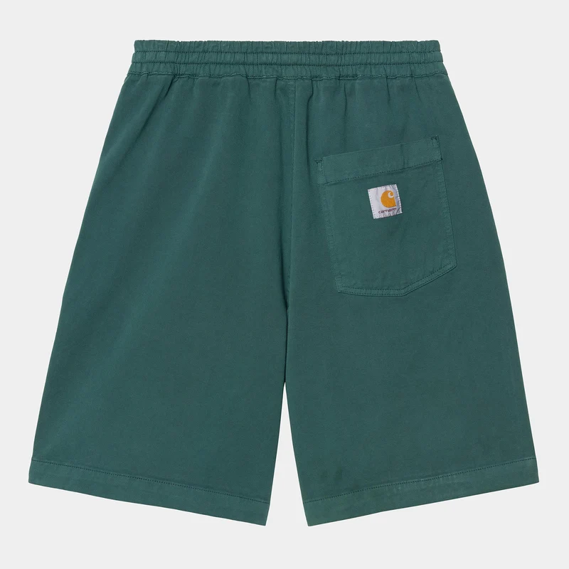Carhartt WIP Floyde Dewey Stretch Twill Shorts Herr | Rainforest Garment Dyed