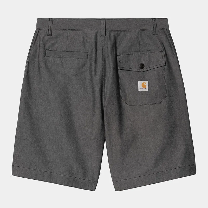 Carhartt WIP Herr Blake Shorts | Svarta Sköljda