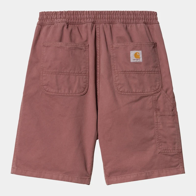 Carhartt WIP Herr Flint Moraga Twill Shorts | Mörkrosa