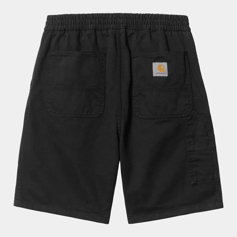 Carhartt WIP Herr Flint Moraga Twill Shorts | Svart