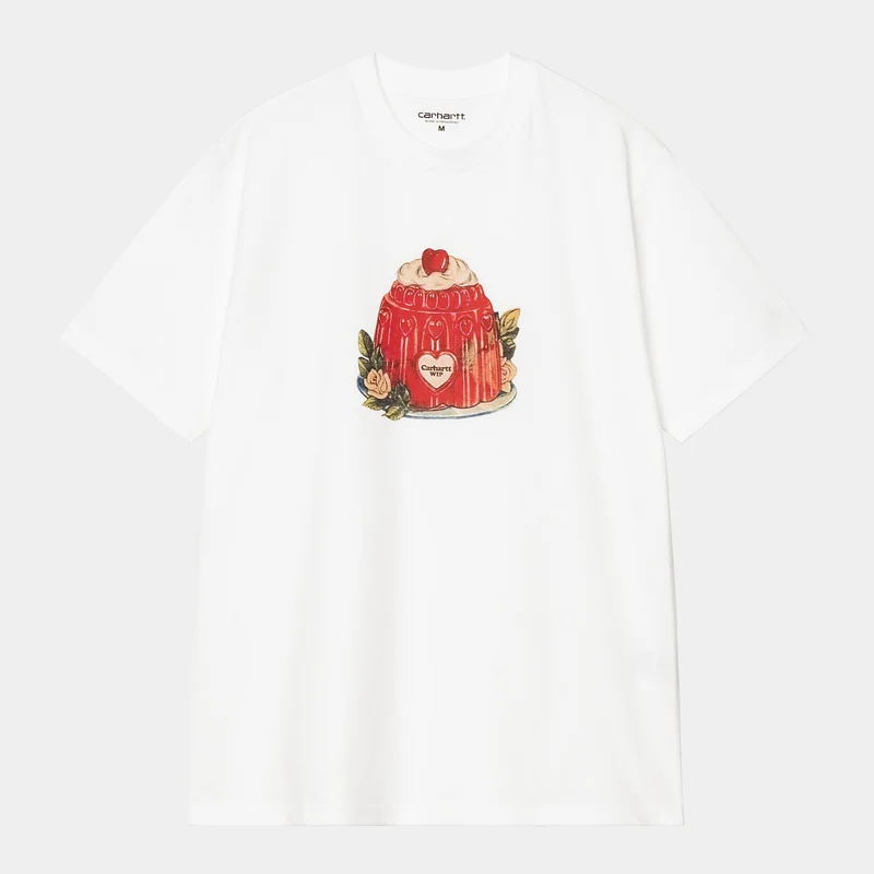 Carhartt WIP Herrpudding-T-shirt | Vit