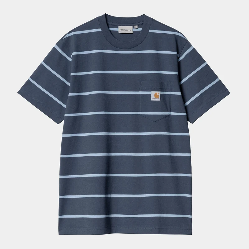 Carhartt WIP Herr Aiken T-shirt | Mörkblå