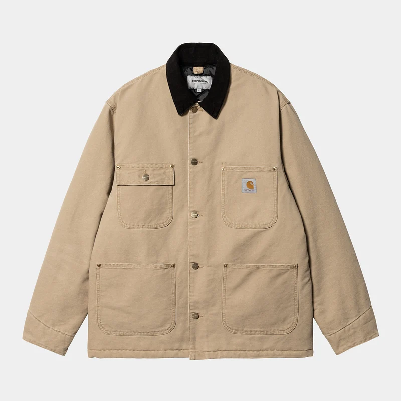 Carhartt WIP Herr OG Chore Aged Canvas Jacka - Dusty Hamilton Brown