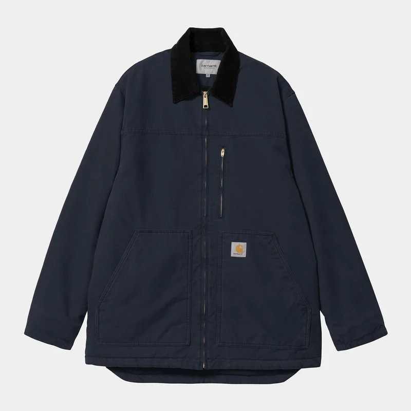Carhartt WIP Herr Arlington Coat - Mörk marinblå