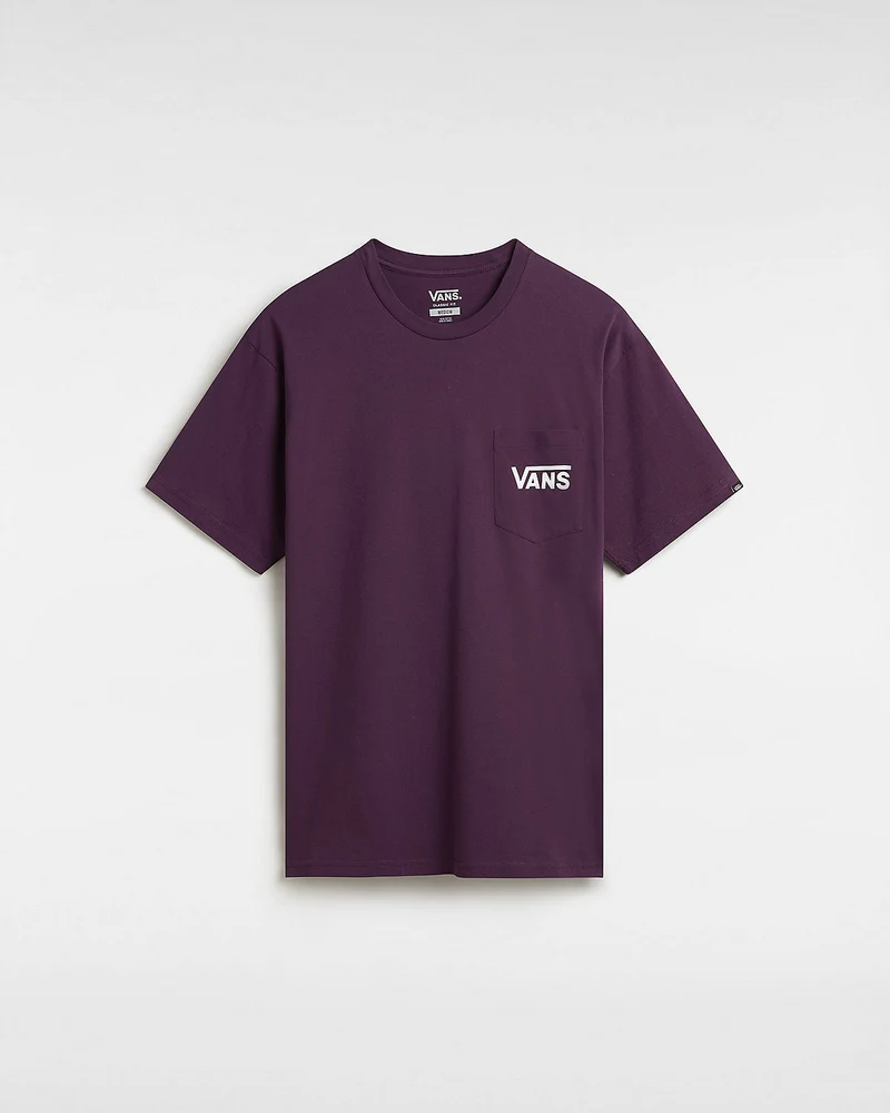 VANS Klassisk rygg T-shirt för män - Vin
