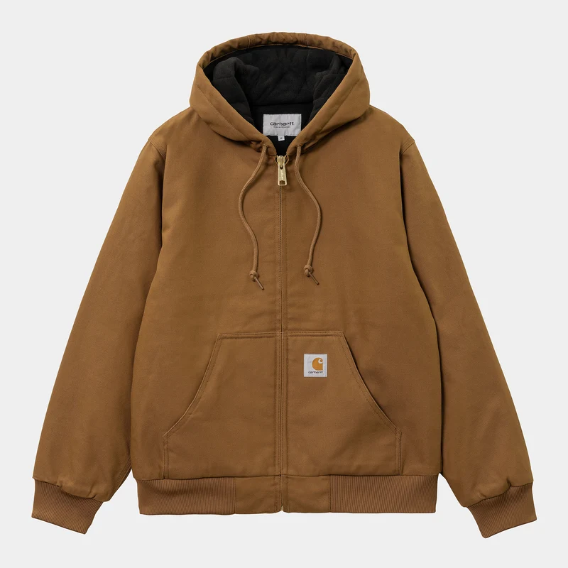 Carhartt WIP Active Rigid Jacket för män - Hamilton Brown