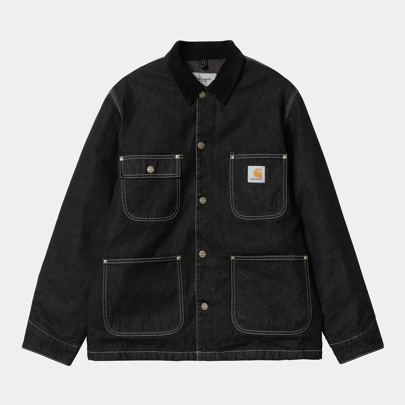 Carhartt WIP Herr OG Chore One Wash Jacka - Svart / Svart