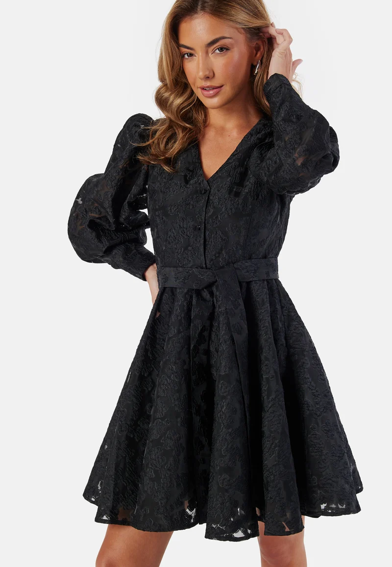 Slfpandora Ls Short Shirt Dres