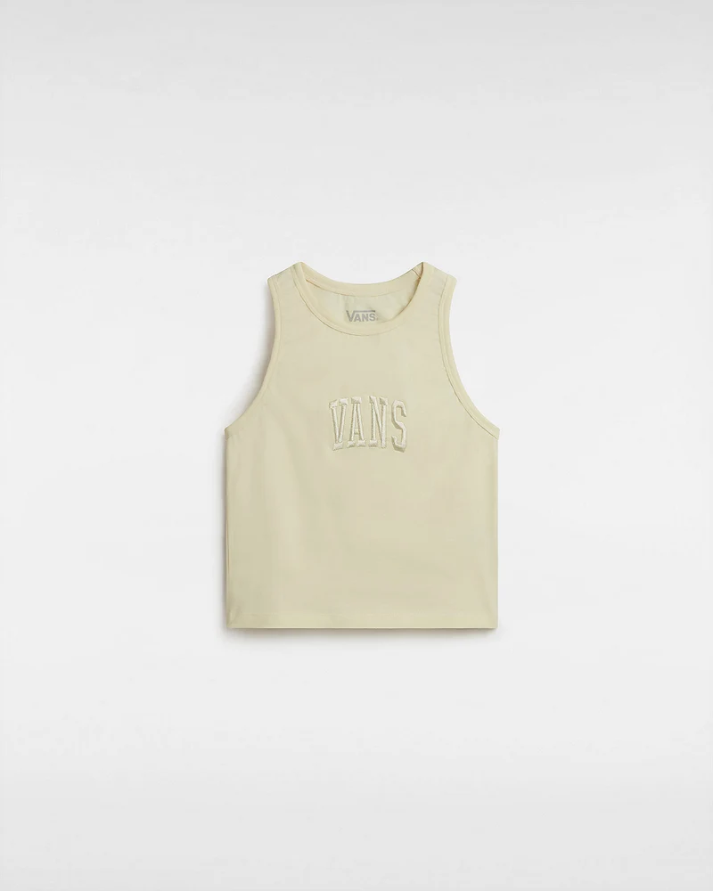 VANS Womens Varsity Racer Tank - Mandelolja