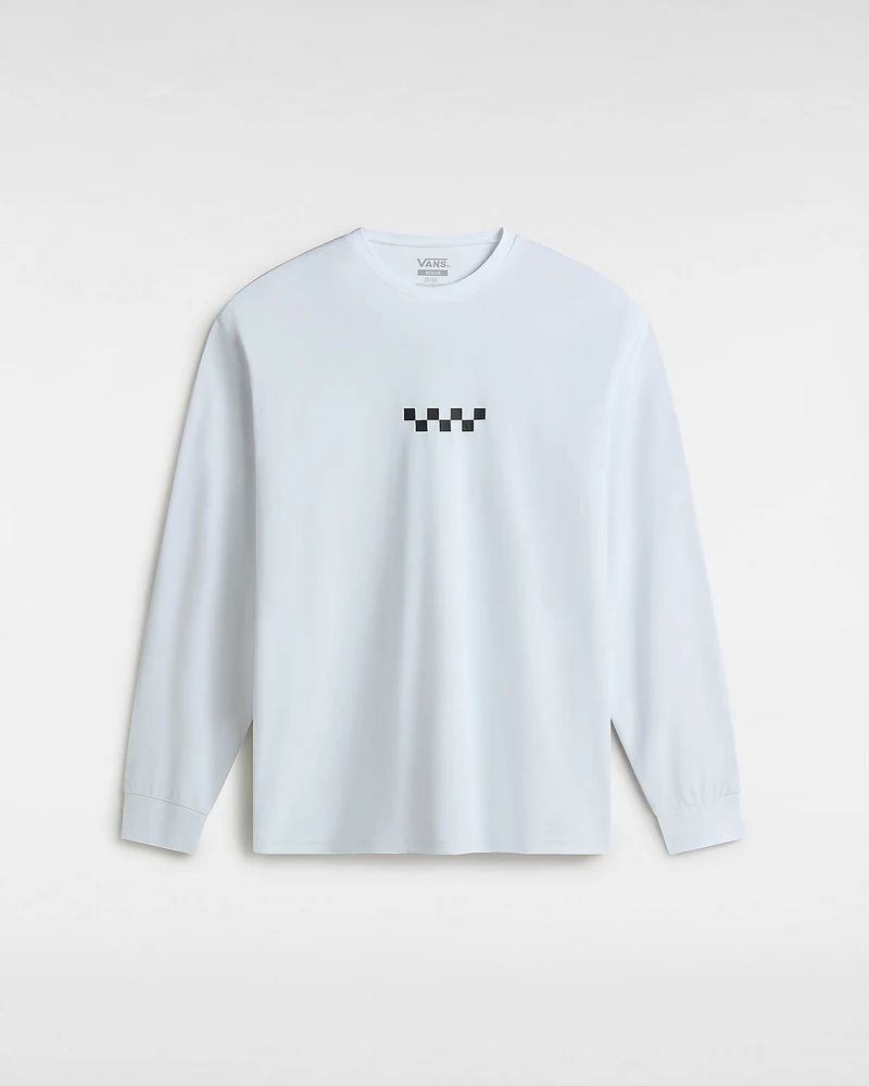 VANS Surfskjorta för män Långärmad T-shirt - Vit