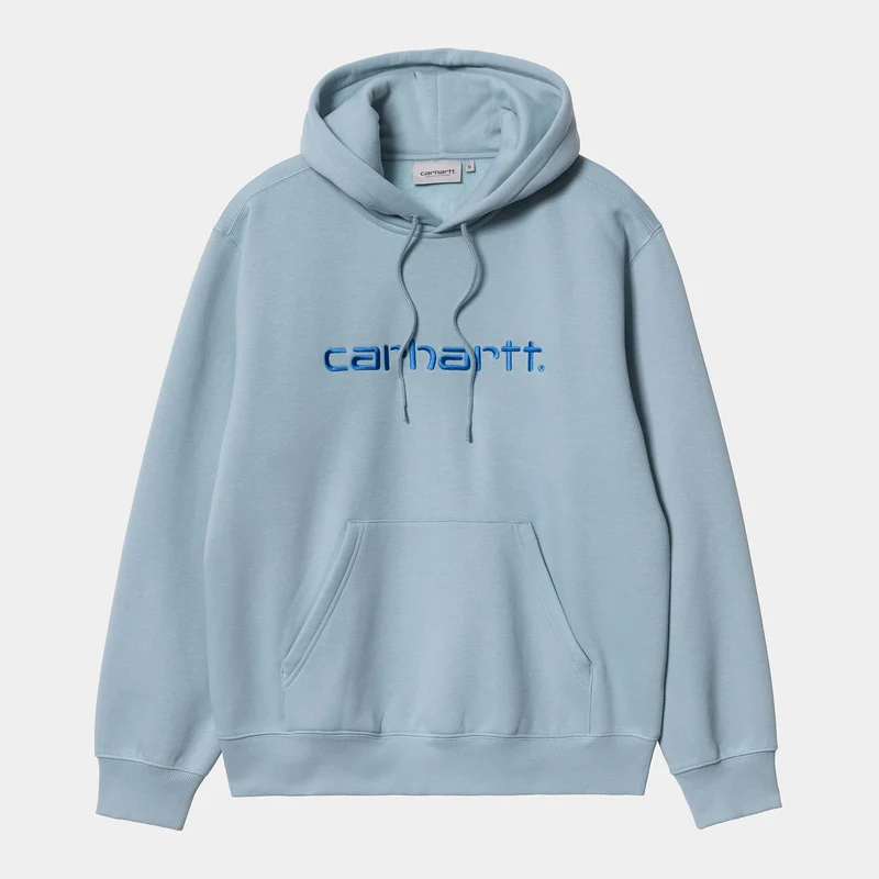 Carhartt WIP Herr Carhartt WIP Sweat Hoodie - Frosted Blue / Gulf