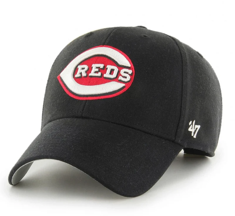 '47 Märke Unisex Cincinnati Reds MVP Keps - Svart
