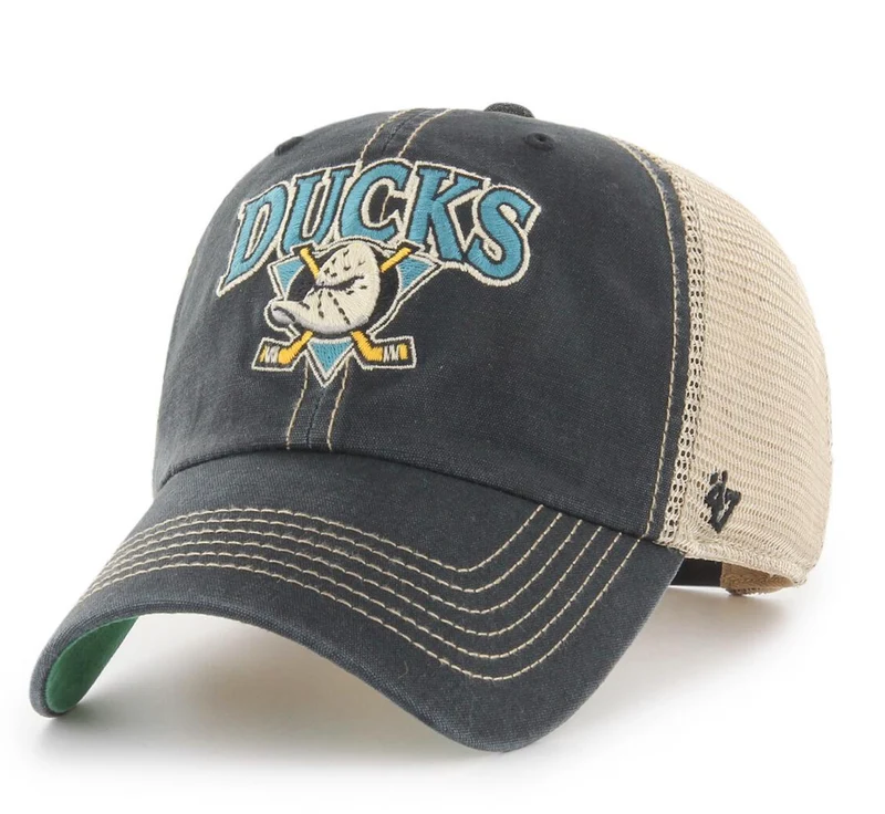 '47 Märke Unisex Anaheim Ducks Trucker Hat - Svart
