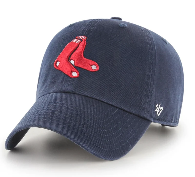 '47 Märke Unisex Boston Red Sox Clean Up Cap - Marinblå / Röd