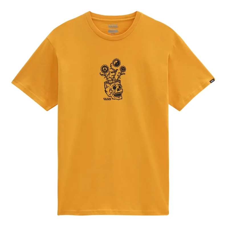 VANS Unisex spirande T-shirt - gyllene