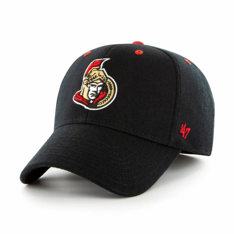 '47 Märke Unisex Ottawa Senators Stretch Fit Cap - Svart