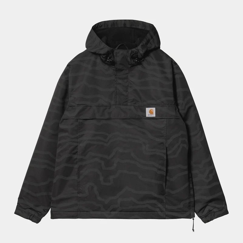 Carhartt WIP Herr Nimbus Pullover Jacka - Svart