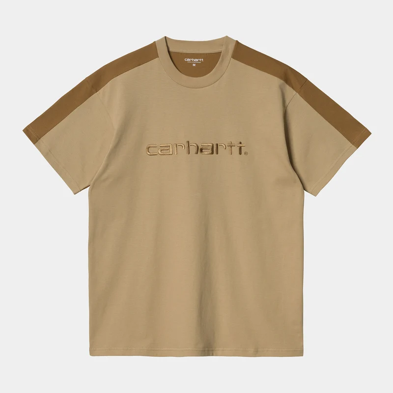 Carhartt WIP Tonare T-shirt i ekologisk bomull för män - Hamilton Brown