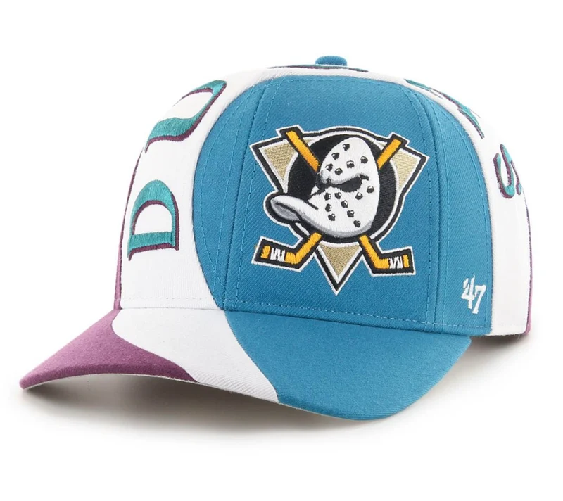 '47 Märke Unisex Anaheim Ducks Retro Keps - Plommon