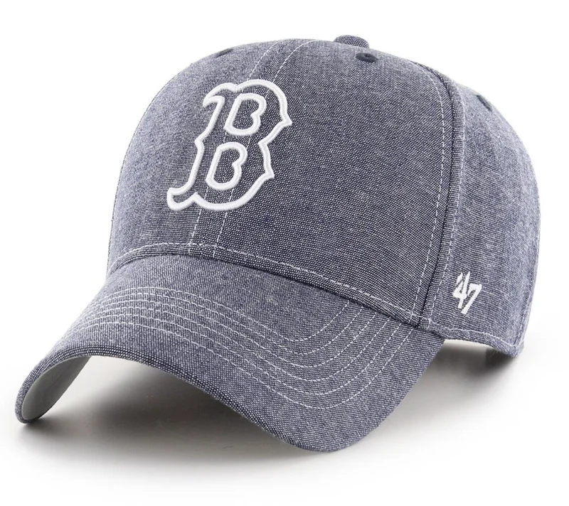 '47 Märke Unisex Boston Red Sox Denim Keps - Grå