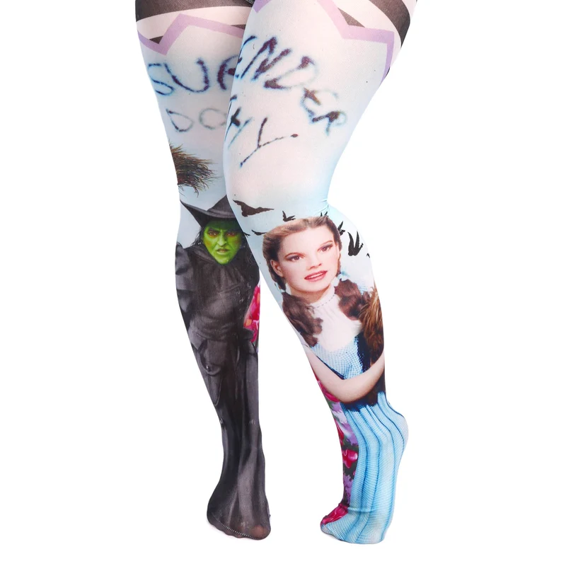Irregular Choice Good & Evil Tights för kvinnor