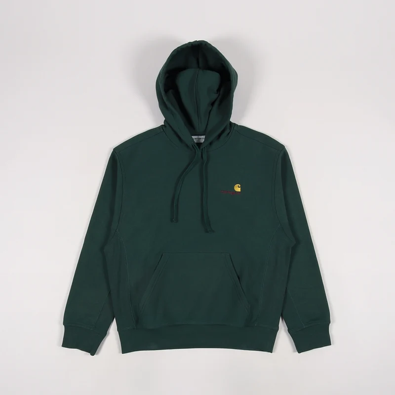 Carhartt WIP Grove Script hoodie för herr - grön