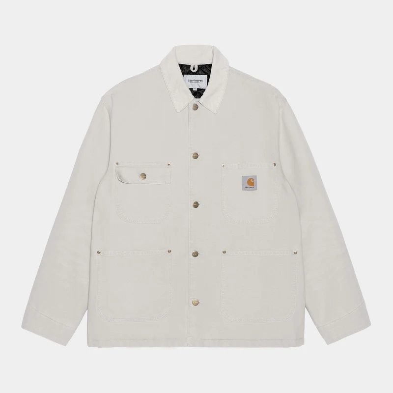 Carhartt WIP Man Chore Aged Canvas Ekologisk bomull Jacka - Hammer