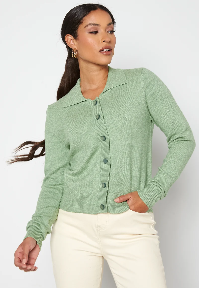 Marco L/S Collar Cardigan