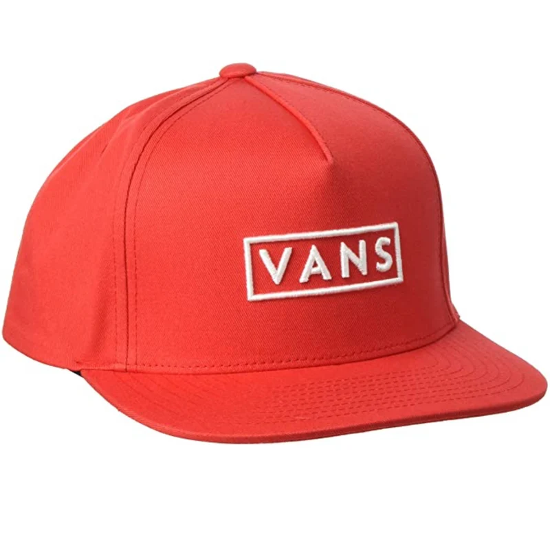 VANS Easy Box Snapback Cap - Röd