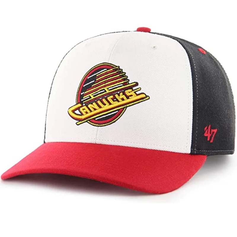 '47 Brand - Vancouver Canucks Vintage Hat - Röd / Vit