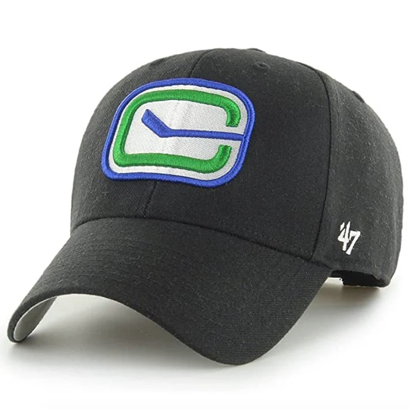 '47 Brand - Vintage Vancouver Canucks Cap - Svart