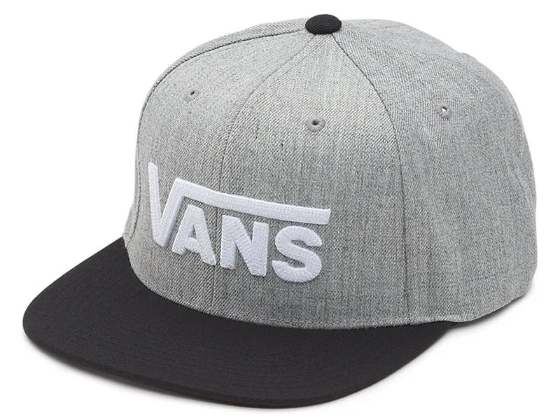 VANS Drop V II Snapback Cap - Heather Grey