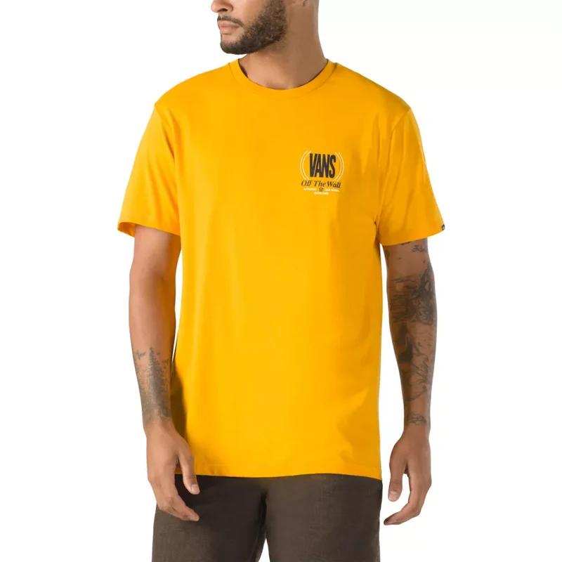 VANS Herr Frequency Graphic T-shirt - Gul